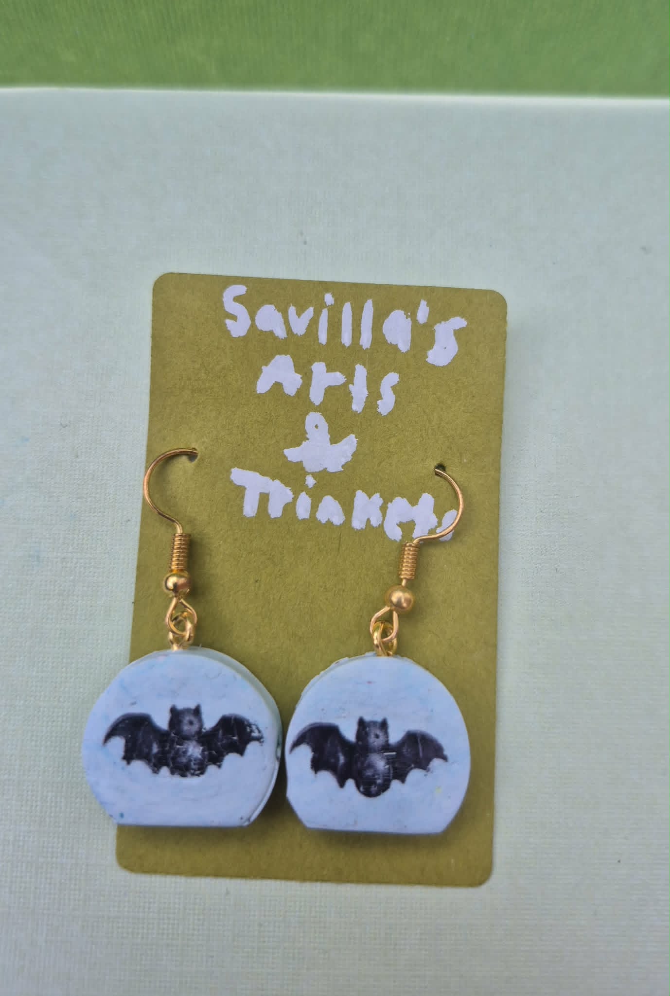 Bat Earrings