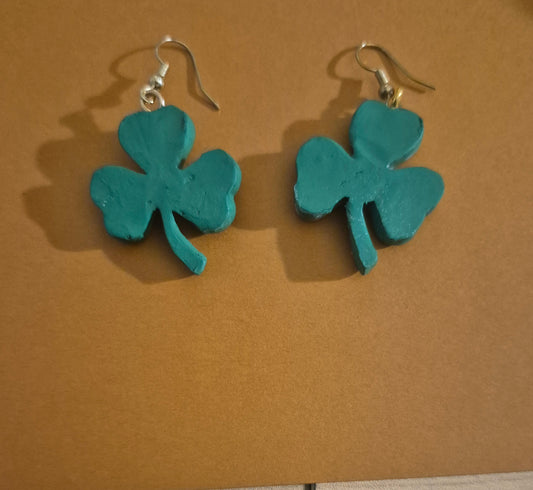 Shamrock earrings