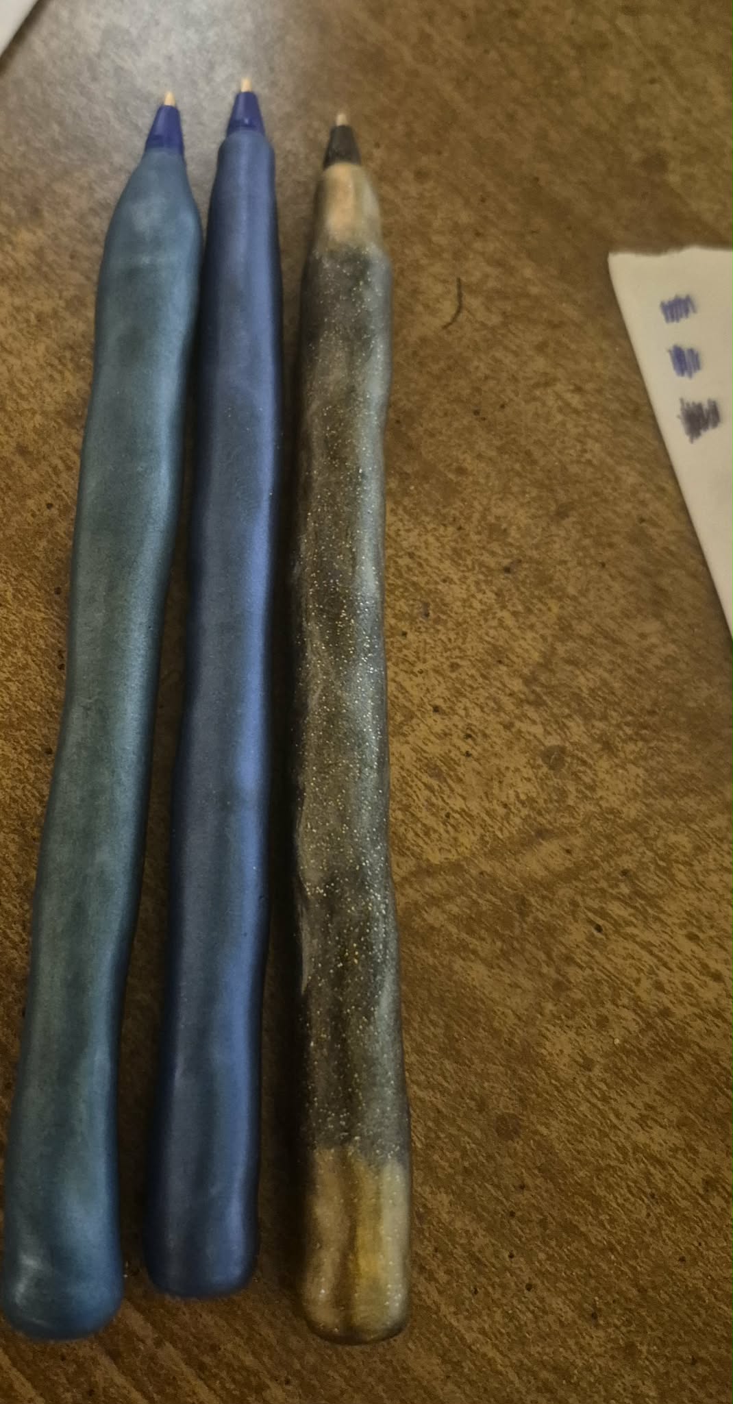 Handmade pens assortment 3 count