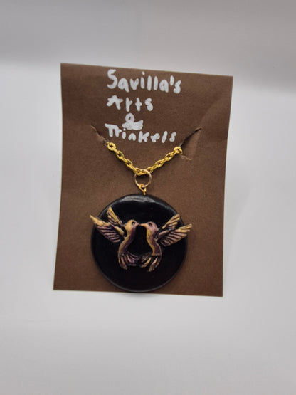 Hummingbirds Necklace