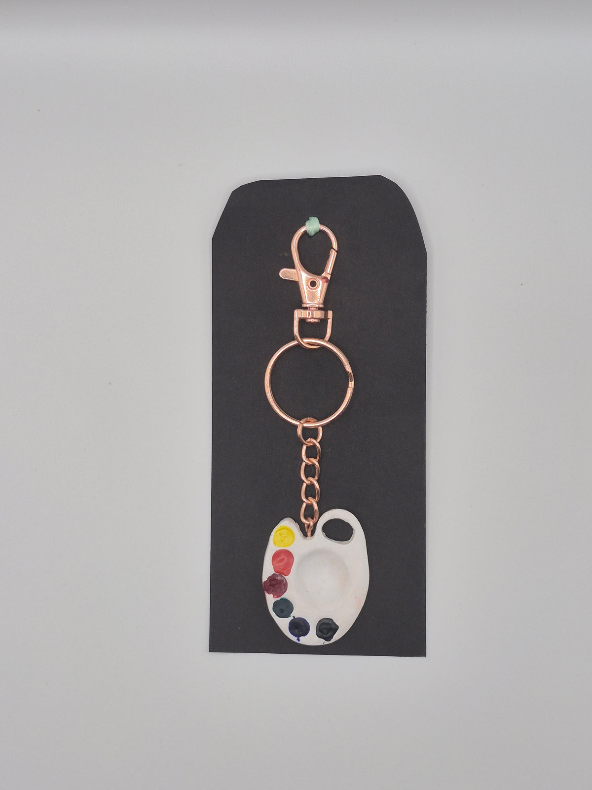 one of a kind handmade pallet keychain