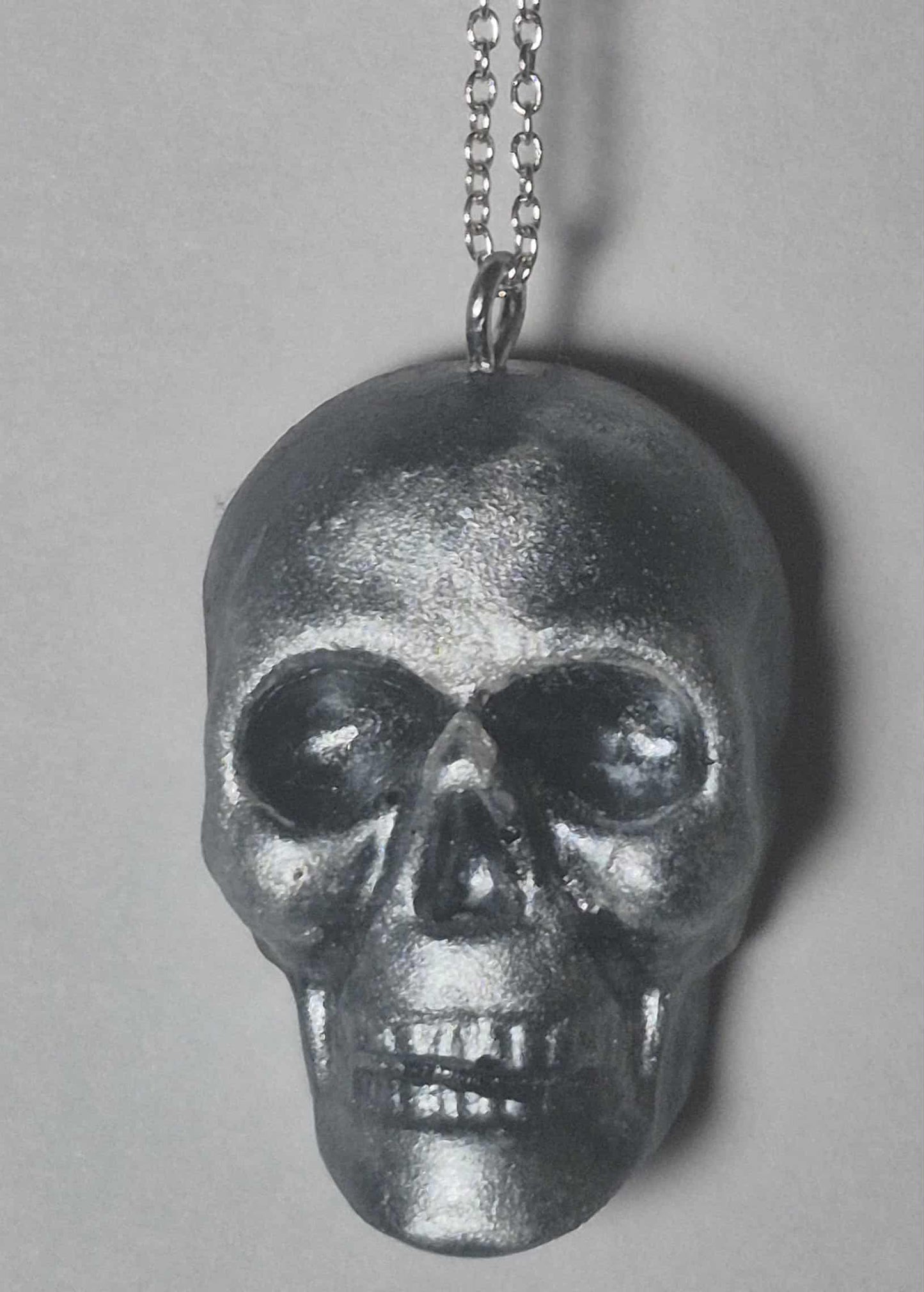 Sliver Skull Necklace