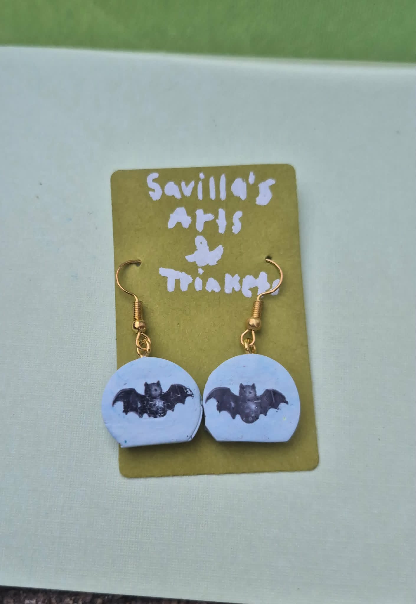 Bat Earrings