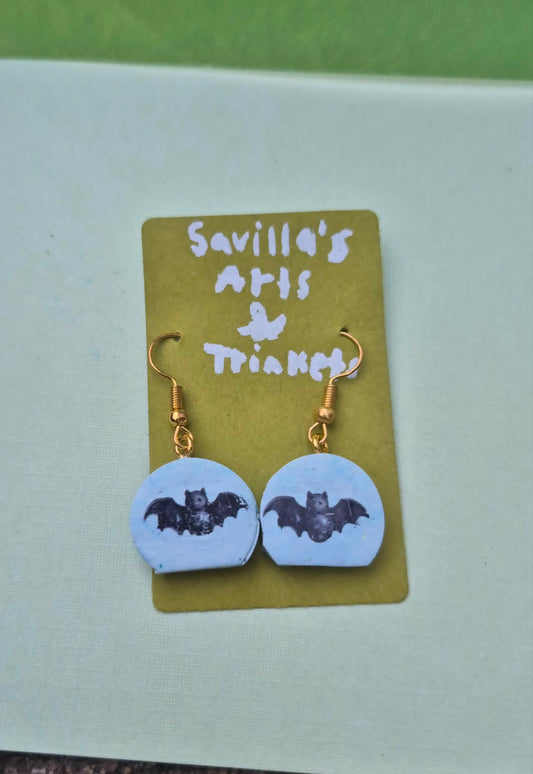 Bat Earrings