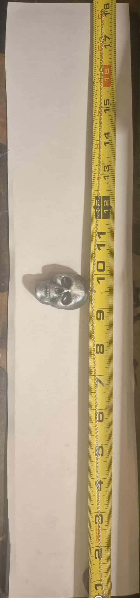 Sliver Skull Necklace