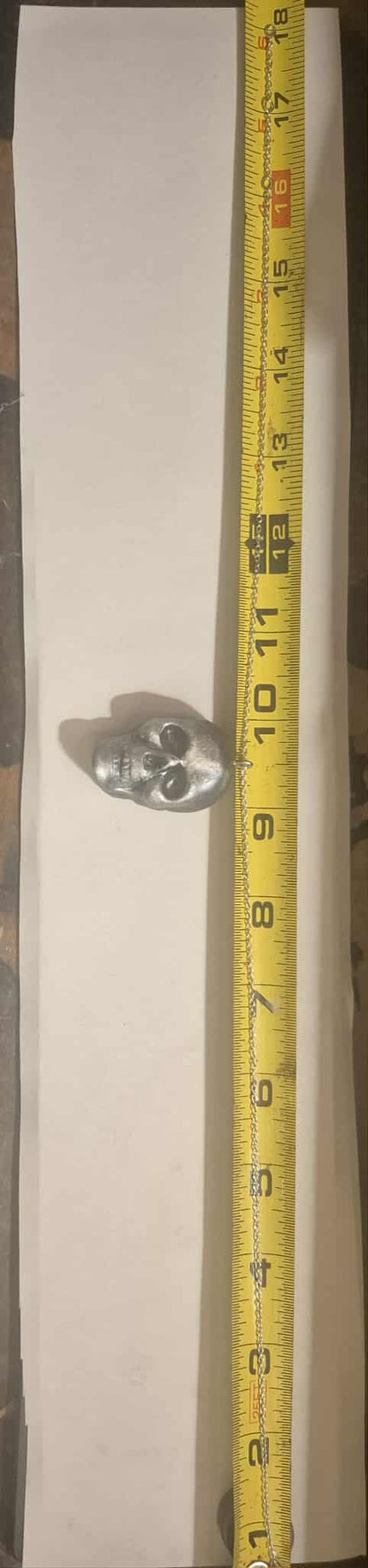 Sliver Skull Necklace