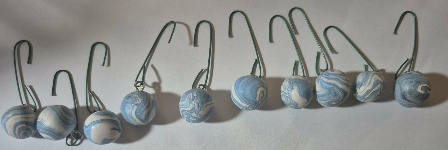 Mini Christmas Ornaments 10 count