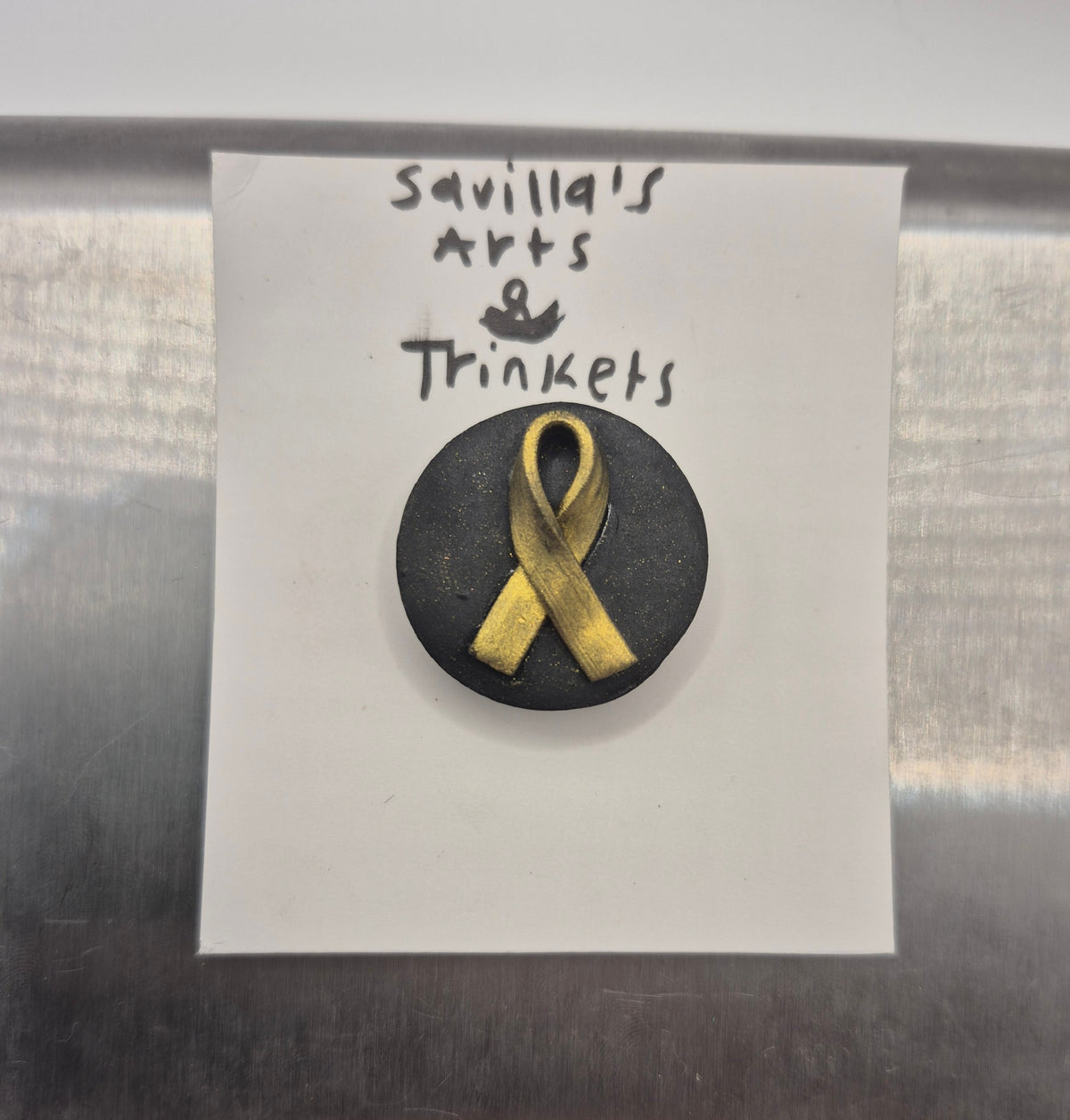 Cancer Awareness Ribbon Magnet