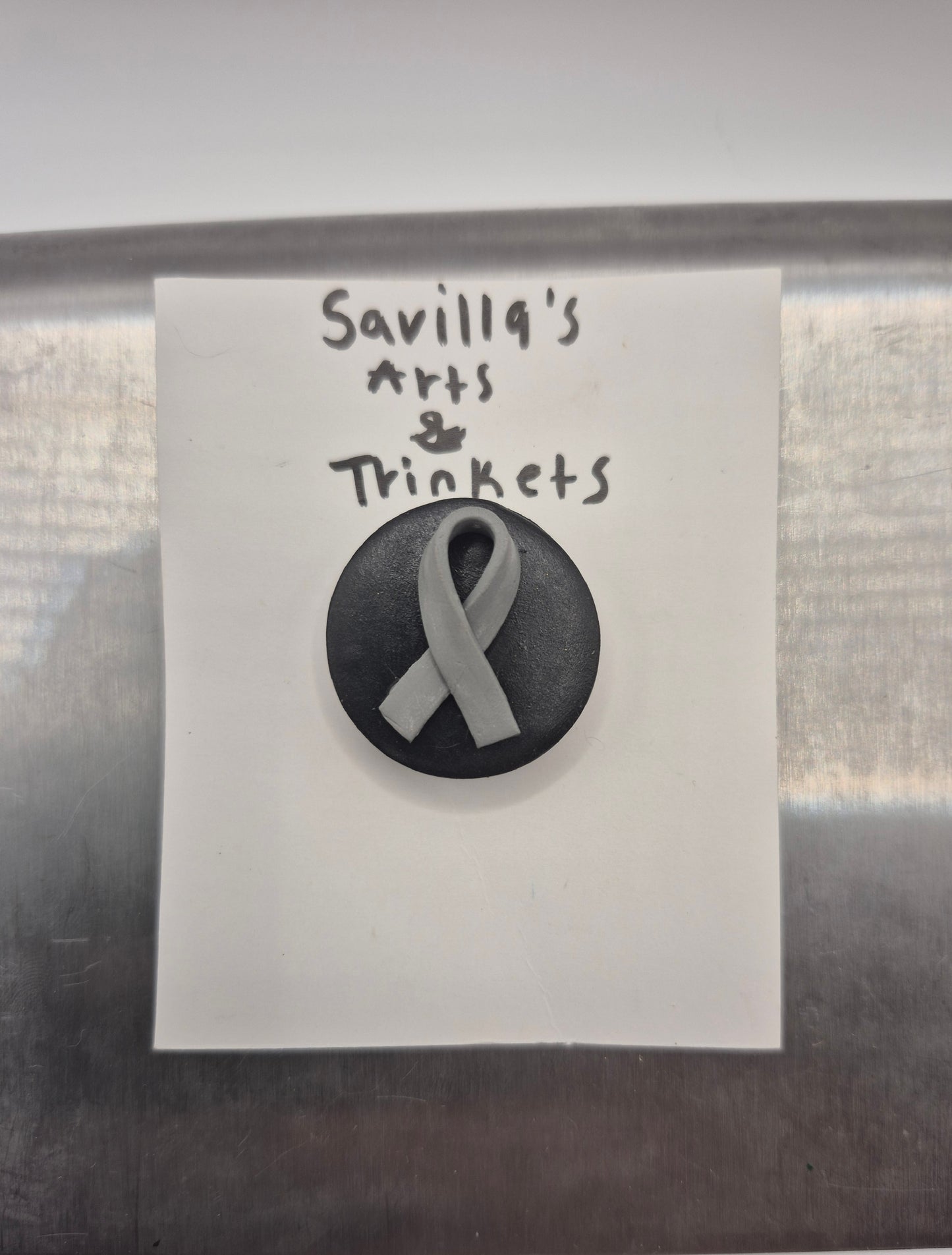 Cancer Awareness Ribbon Magnet