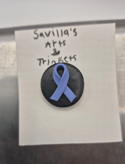 Cancer Awareness Ribbon Magnet