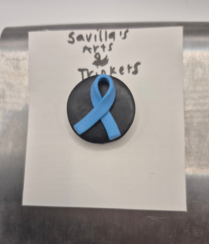 Cancer Awareness Ribbon Magnet