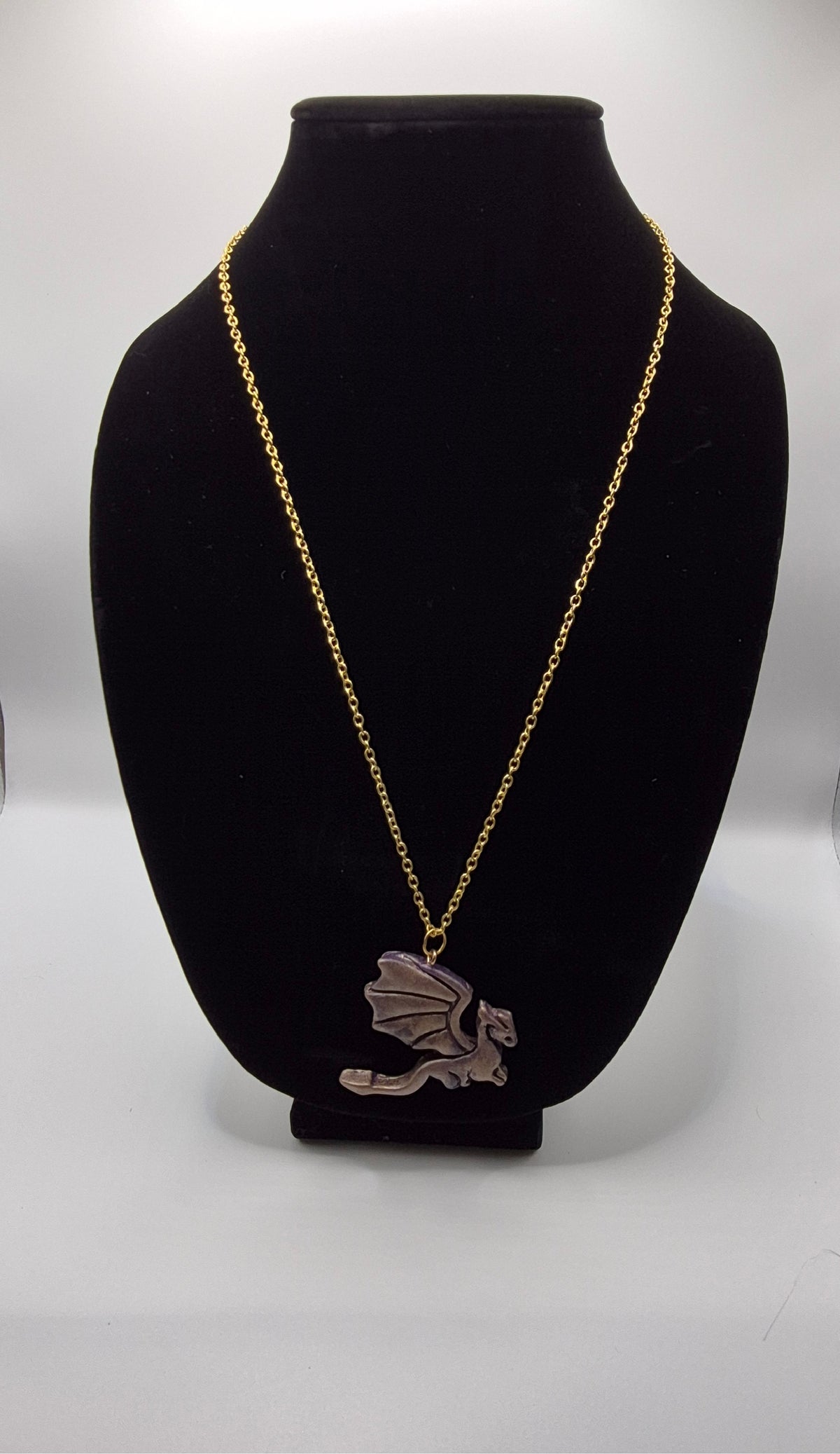 🐉 Handmade Dragon Necklace , A Magical Little Treasure ✨