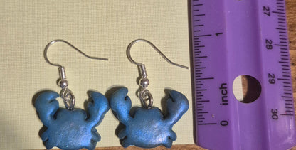 Crab earrings