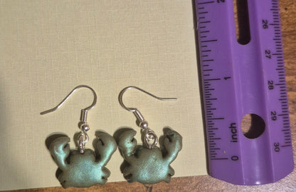 Crab earrings