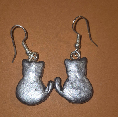 Small cats earrings