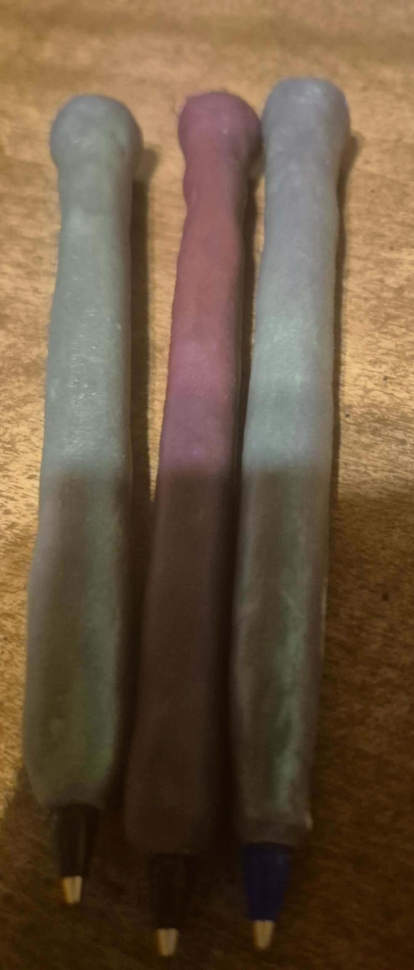 Handmade pens assortment 3 count