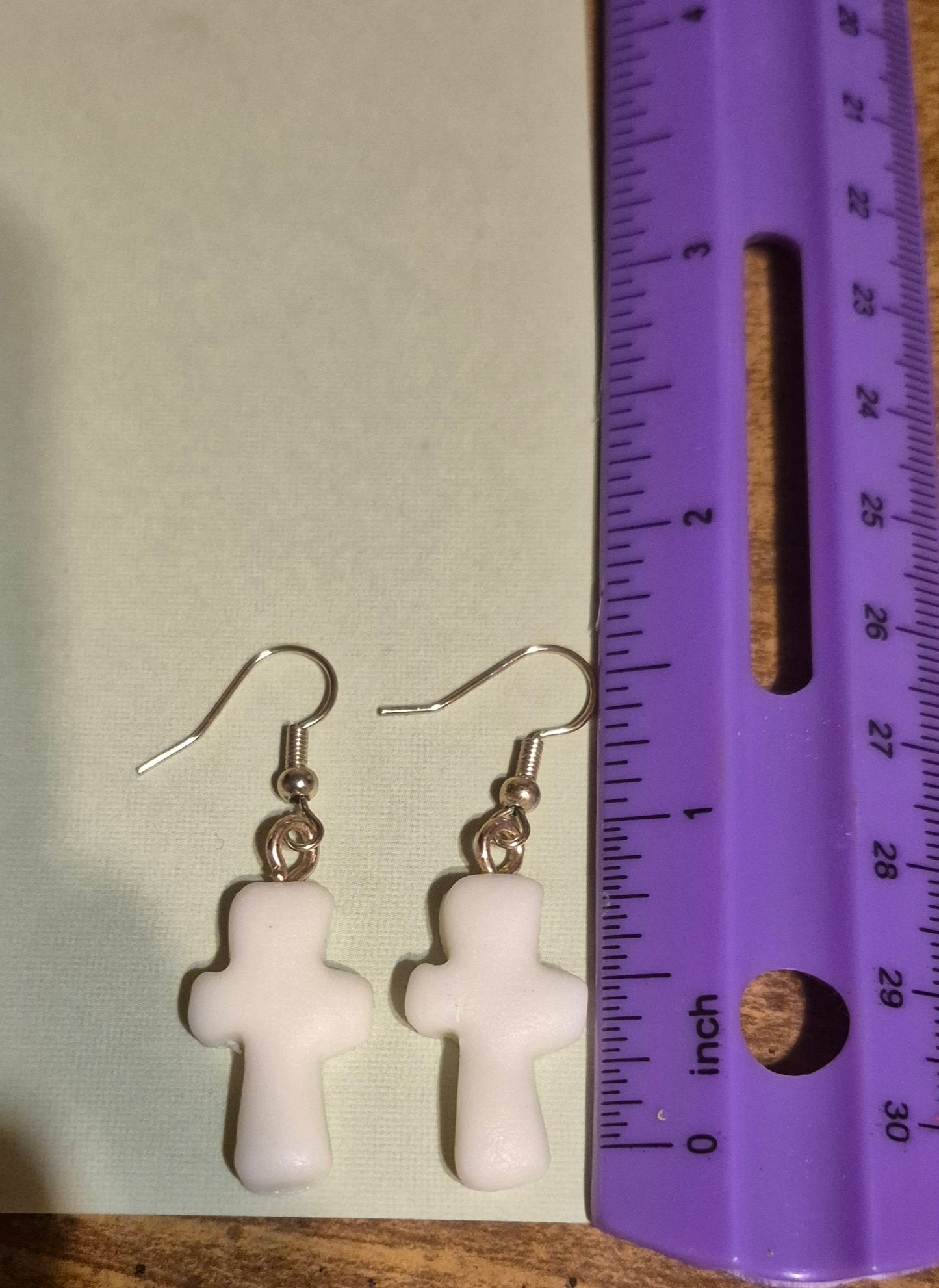 Glow in the dark earrings