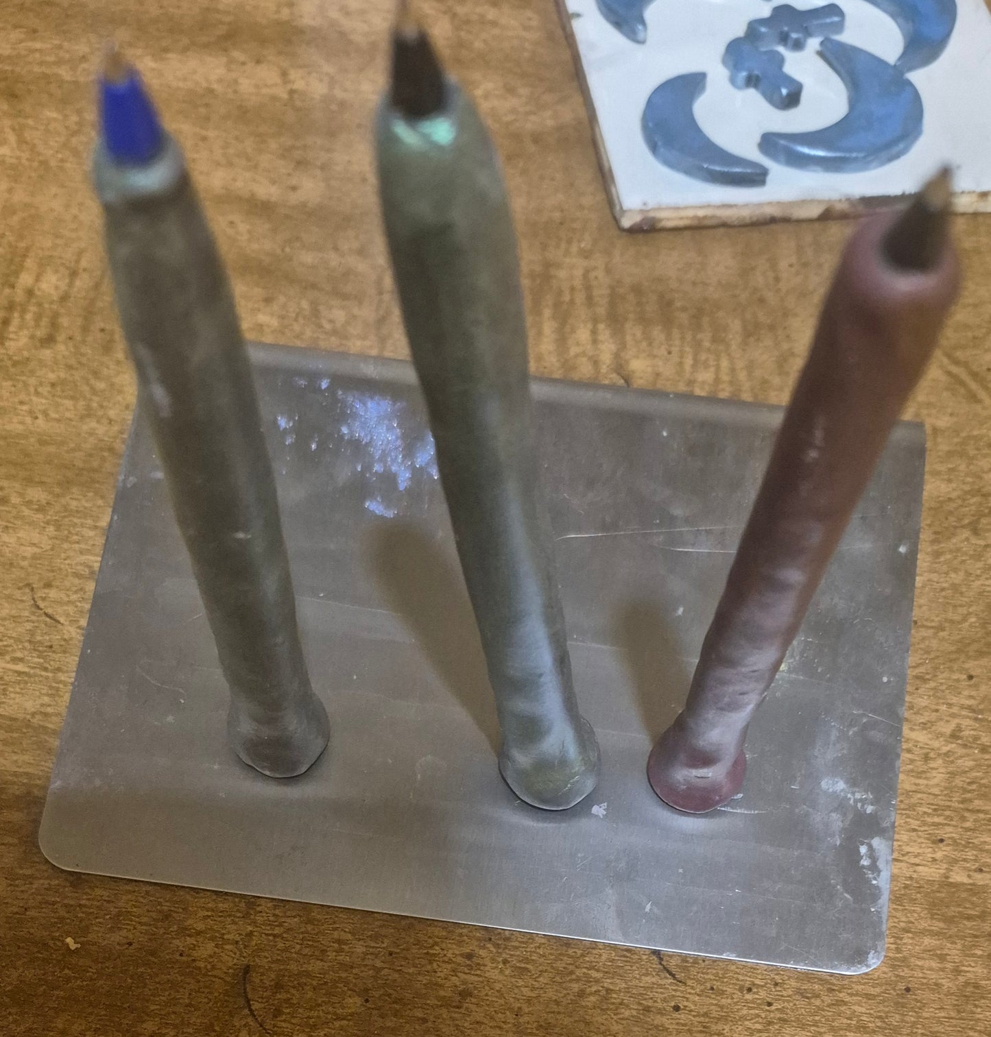 Handmade pens assortment 3 count