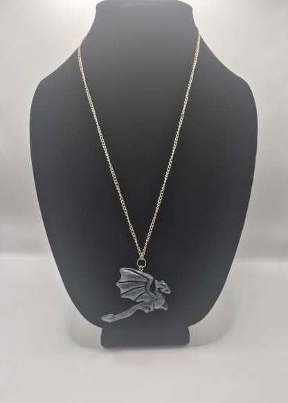 🐉 Handmade Dragon Necklace , A Magical Little Treasure ✨