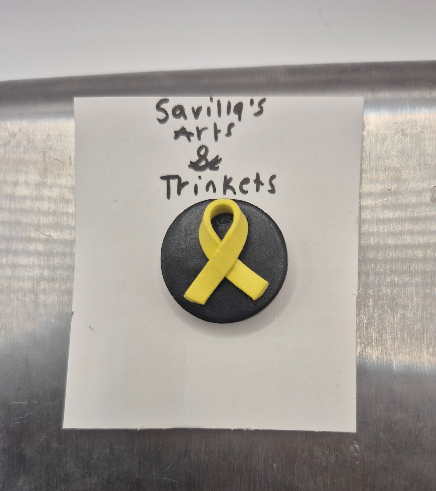 Cancer Awareness Ribbon Magnet